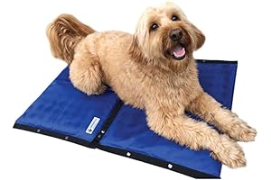 Dog Cooling Pad Ice Mat for Dog - Hydro Cooling Mat Pups...