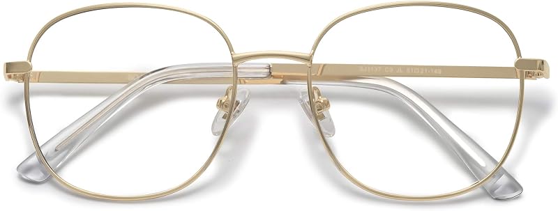 SOJOS Classic Square Blue Light Blocking Glasses for Women Men Stylish Computer Glasses SJ1137