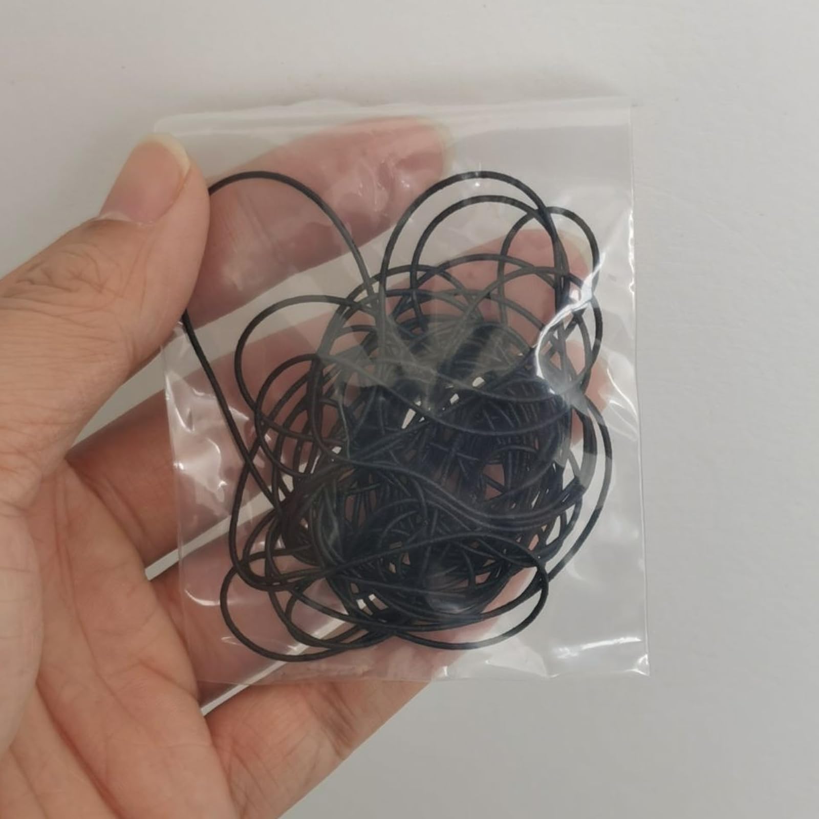 QUARKZMAN Nastro Tenuta Schiuma Silicone, Diametro 1mm (0,04") Lunghezza 4 Metri (13,12 Piedi) Guarnizione Gomma Spugna Rotonda Corda Gomma Solida per Macchinari e Industrie, Nero