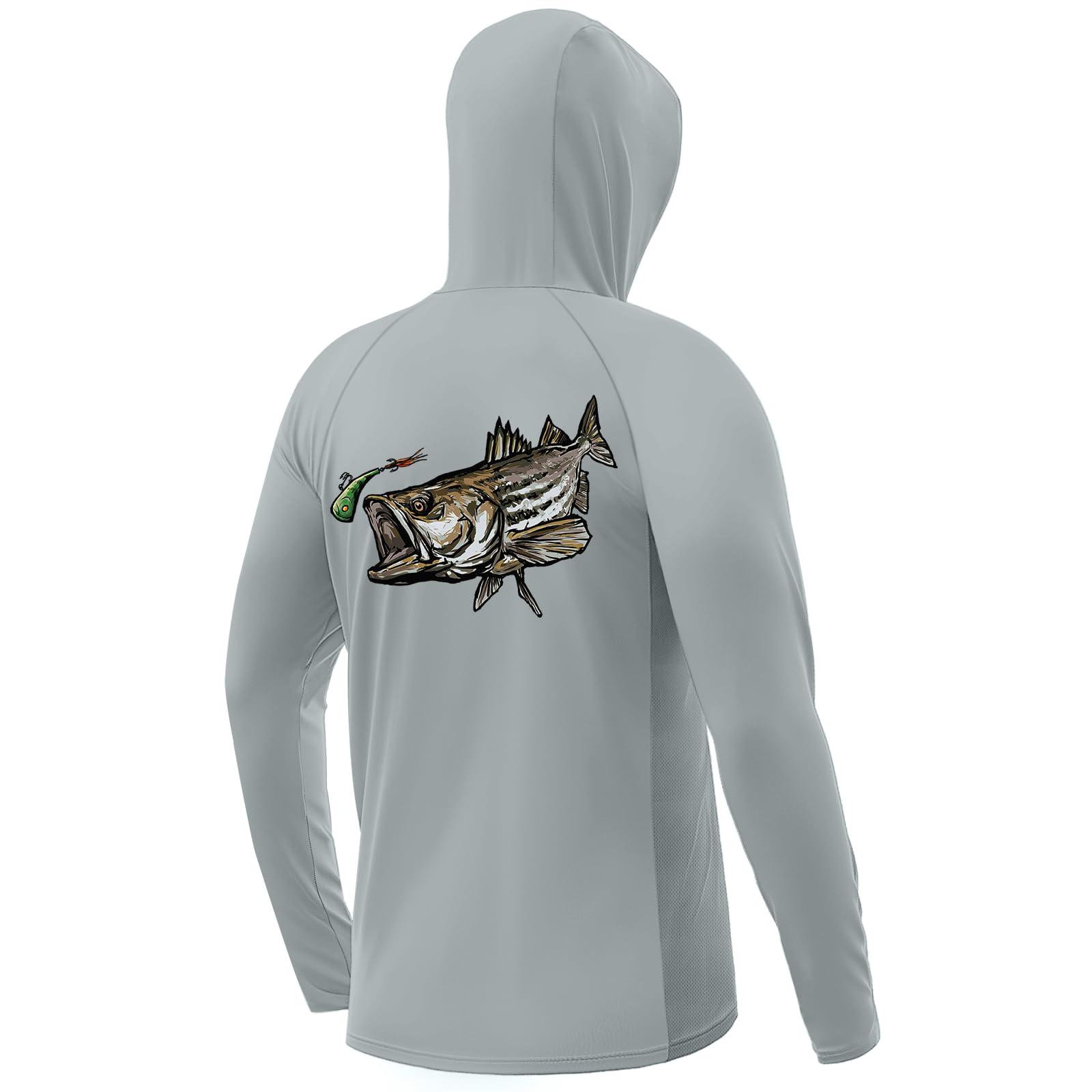 Palmyth Fishing Hoodie for Men Long Sleeve Sun Protection UV UPF 50+ Shirts