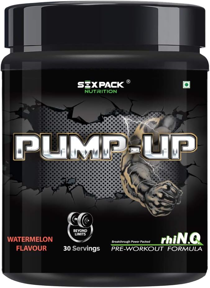 Six Pack NutritionPump UP Pre-Workout Supplement 30 Servings Watermelon (300 g)