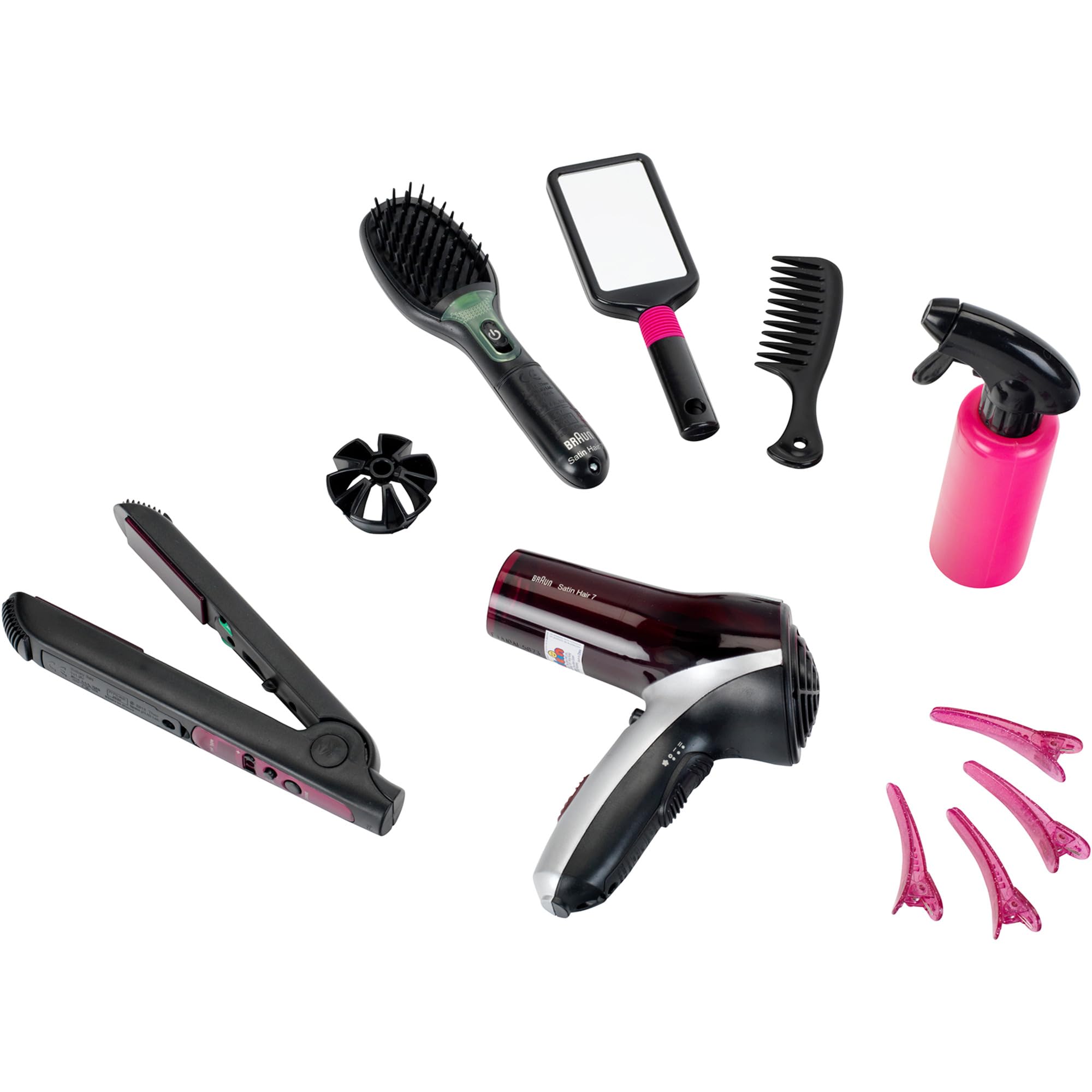 Set Mit 4 Haarklammern – 1,5 Cm, Braun-schildkrötenmuster, Koreanische Qualität