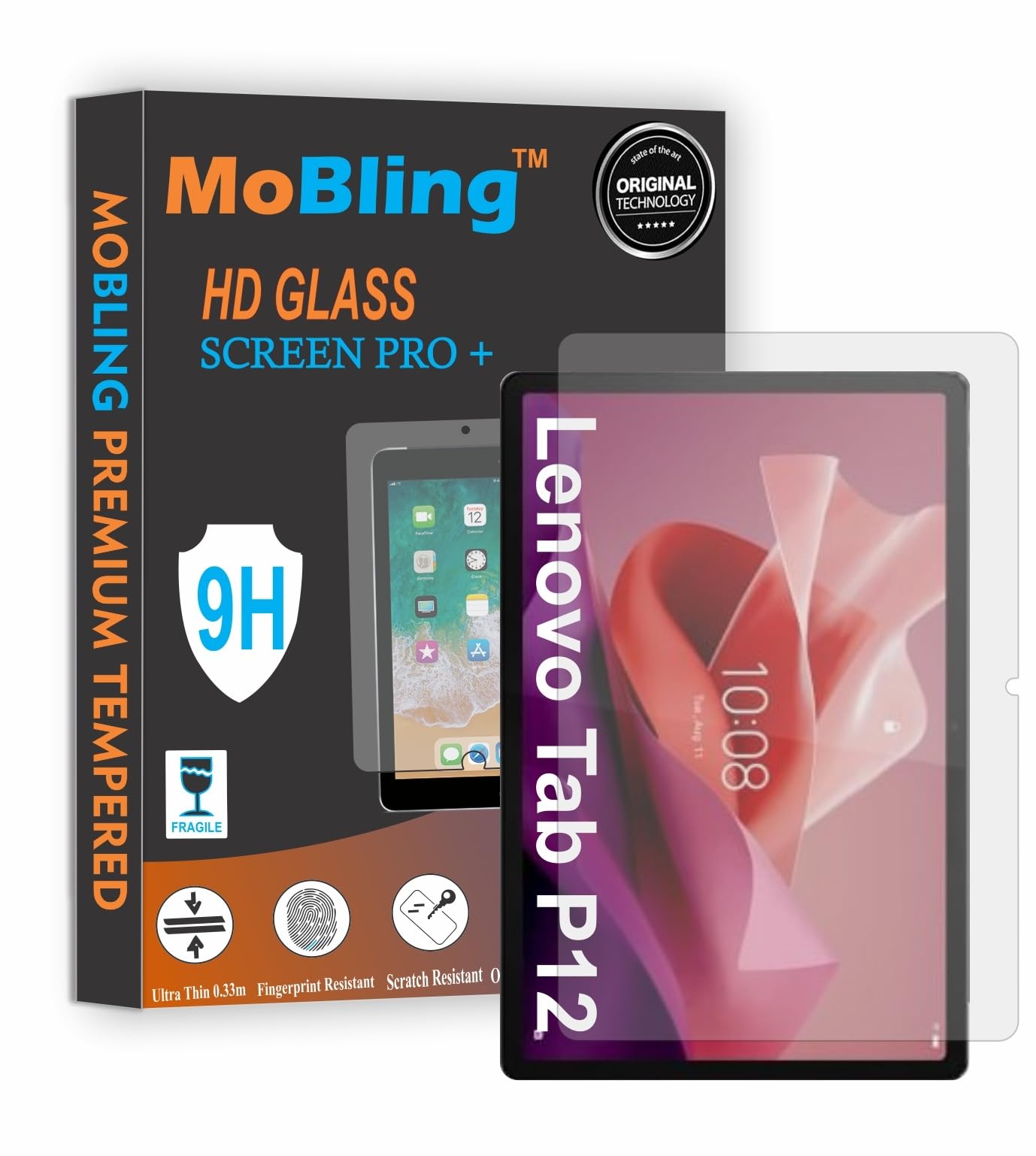 MOBLING Screen Guard Compatible With Lenovo Tab P12 12.7 Inch Flexible Fiber Screen Protector Not a Tempered Glass, Not Edge to Edge ScreenGuard. (B0D1NM6P72) Amazon Price History, Amazon Price Tracker