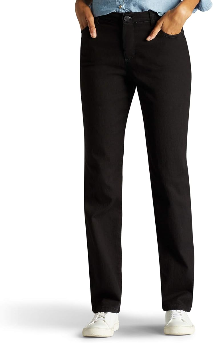 Vaquero para mujer Lee Instantly Slims Classic Relaxed Fit Monroe Straight Leg