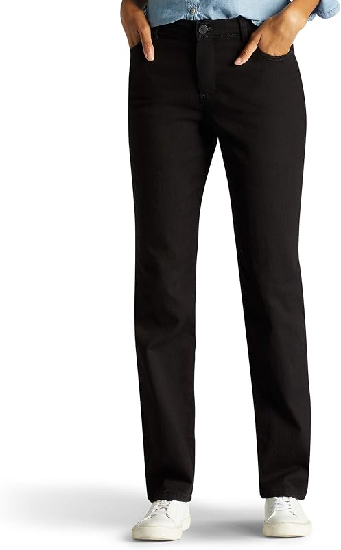 Vaquero para mujer Lee Instantly Slims Classic Relaxed Fit Monroe Straight Leg