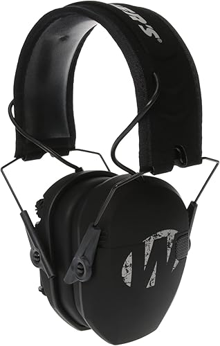 Miniatura 32 de Walker's Razor Slim Ultra Low Profile Compact Design Adjustable Range Shooting Hunting Hearing Protection Electronic Earmuffs Coral,Marrón