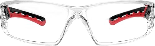Miniatura 2 de Ironwear Gafas de seguridad 3085 antivaho ANSI Z87 compatibles con protección UVA y UVB (negrotransparente)