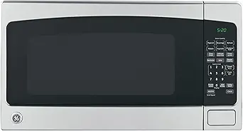 GE Countertop Microwave Oven, 1200-Watt, 2.0 Cu. Ft., Stainless Steel
