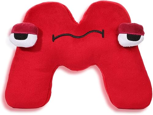 Miniatura 1 de Letras del alfabeto juguetes de peluche figuras de cumpleaños de felpa suave juguetes para amigos familia Navidad Acción de Gracias cumpleaños