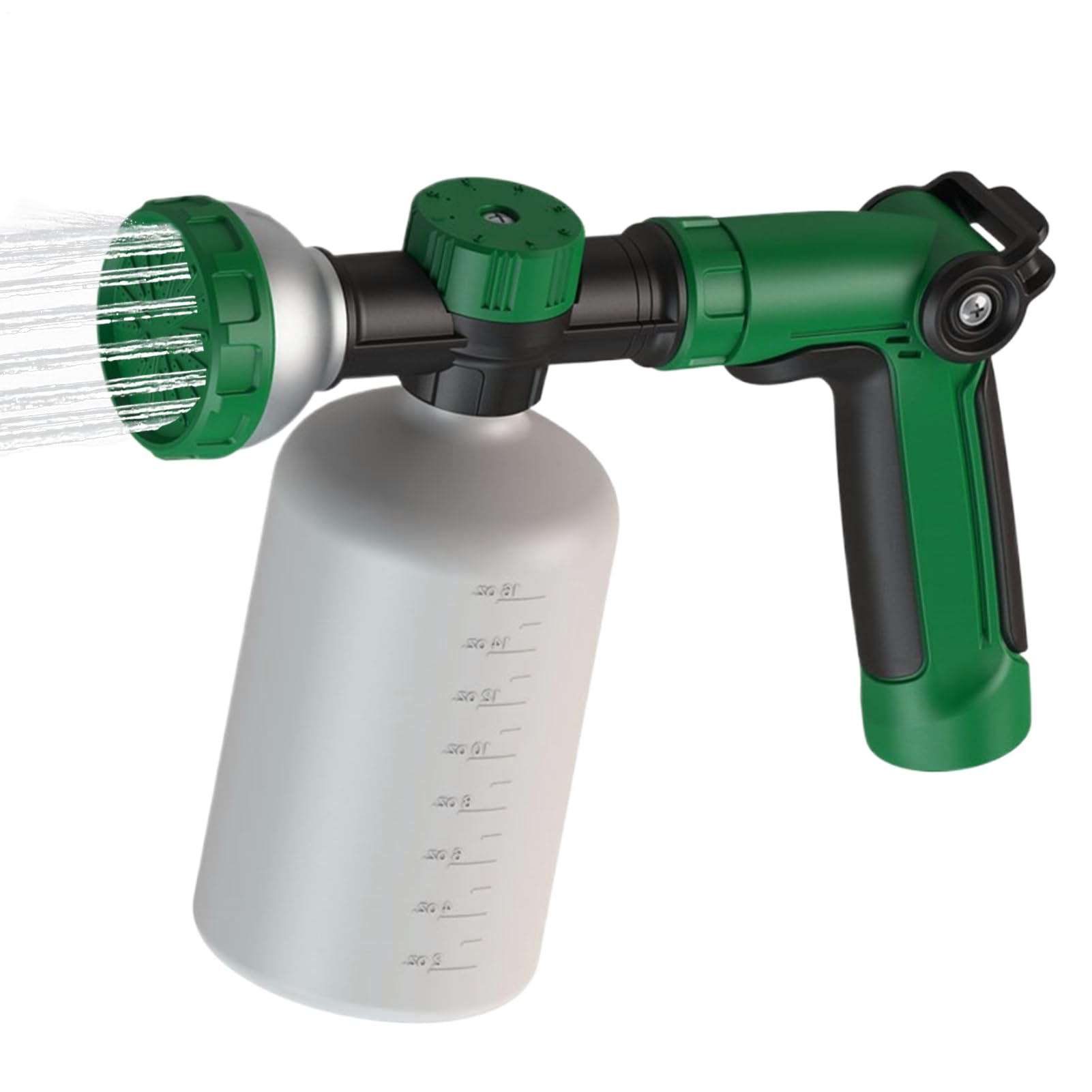 Feeder Spray Garden Hose Nozzle | Hose End Sprayer with 500ml Bottle | Finger Control Spray Attachment for Lawn, Yard, Trees, Plants – Garden Hose Sprayer for Fertilizer & Watering