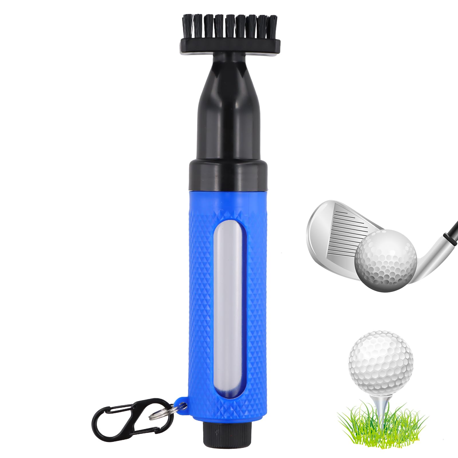 Szczotka do kija golfowego, szczotka do kija golfowego i środek do czyszczenia rowków, wielofunkcyjne szczotki do użytku domowego, przenośne szczotki na prezenty dla mężczyzn, kobiet