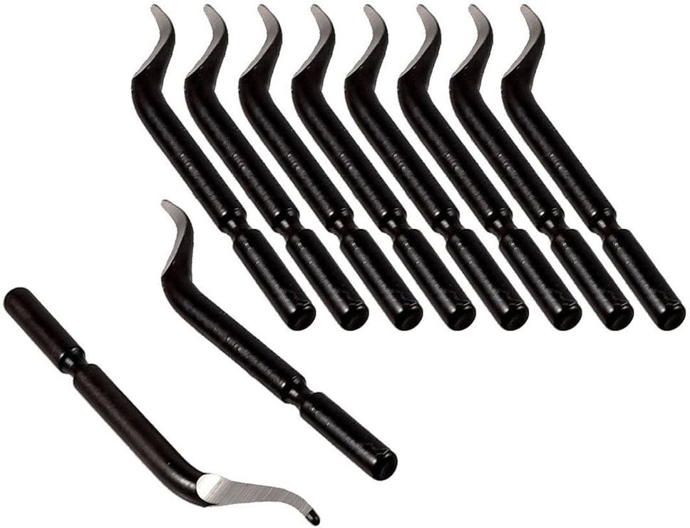 BK3010 S150 Replacement Deburred Tool Deburring Blades, 10-Piece