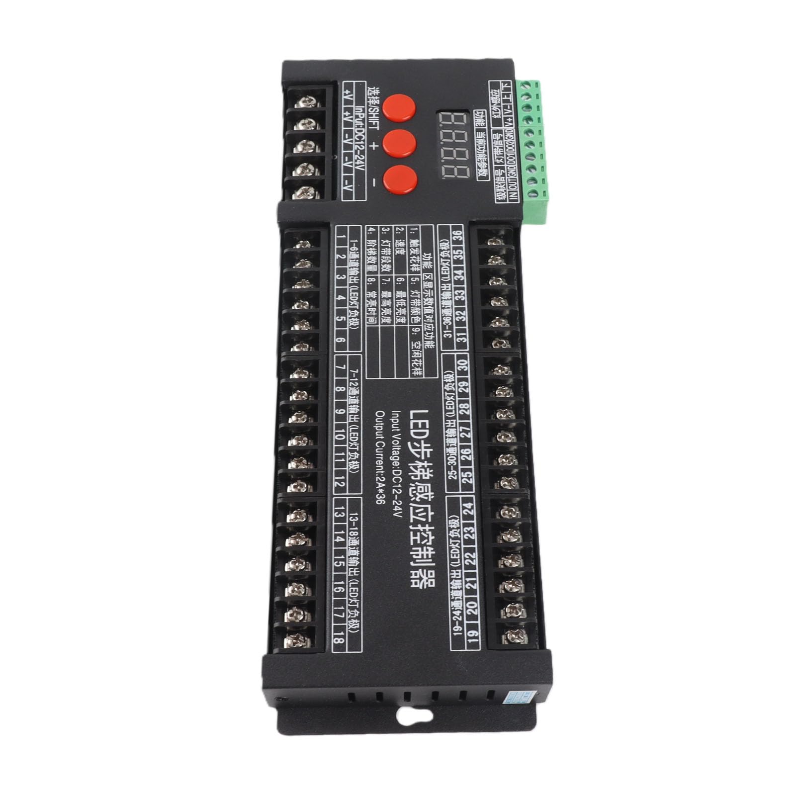Marhynchus Sensor de Movimiento de Luz de Escalera, Controlador LED de