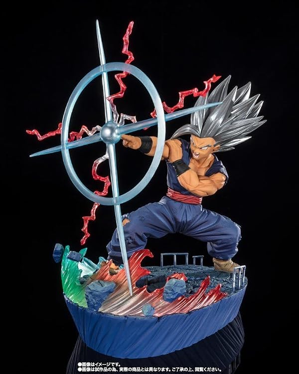 TAMASHII Nations - Dragon Ball Super: Super Hero - [Extra Battle] Son Gohan Beast -Makankosappo-, Bandai Spirits FiguartsZERO Statue by TAMASHII NATIONS - Used condition - Image 2