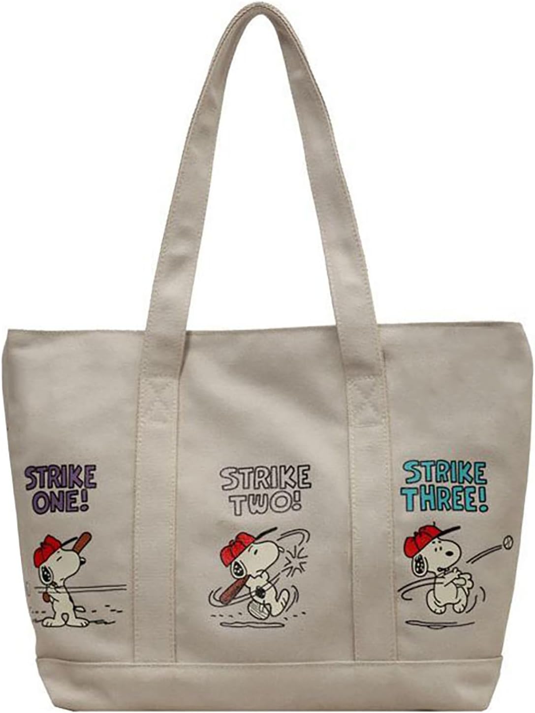 Amazon | [hgTUP] スヌーピー トートバッグ キャンバス トートバック