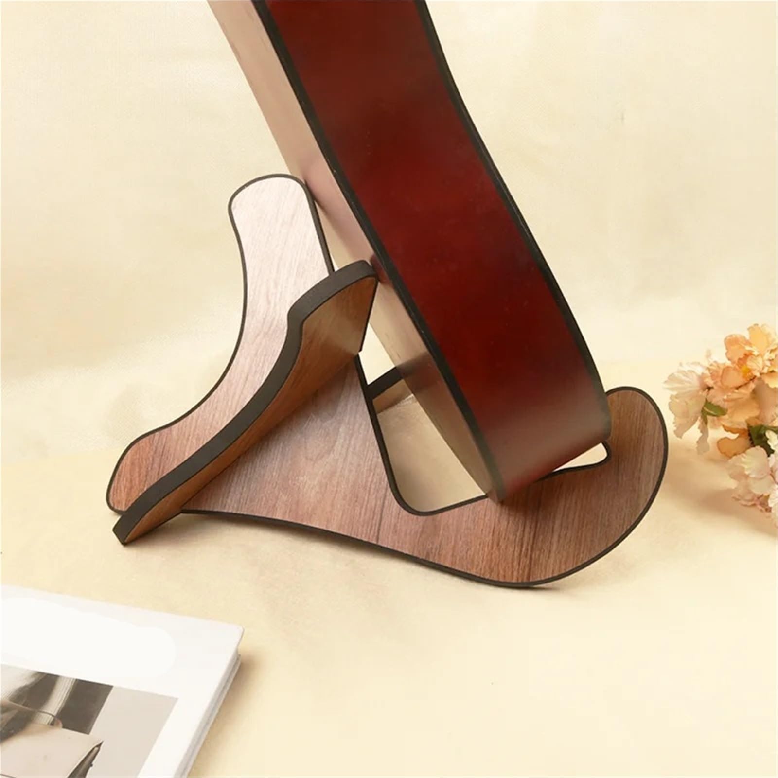 supporto chitarra Wooden Guitar Stand X-shaped Frame | Detachable Non-Slip Guitar Stand Holder Floor for Acoustic Electric Classical Bass Guitars