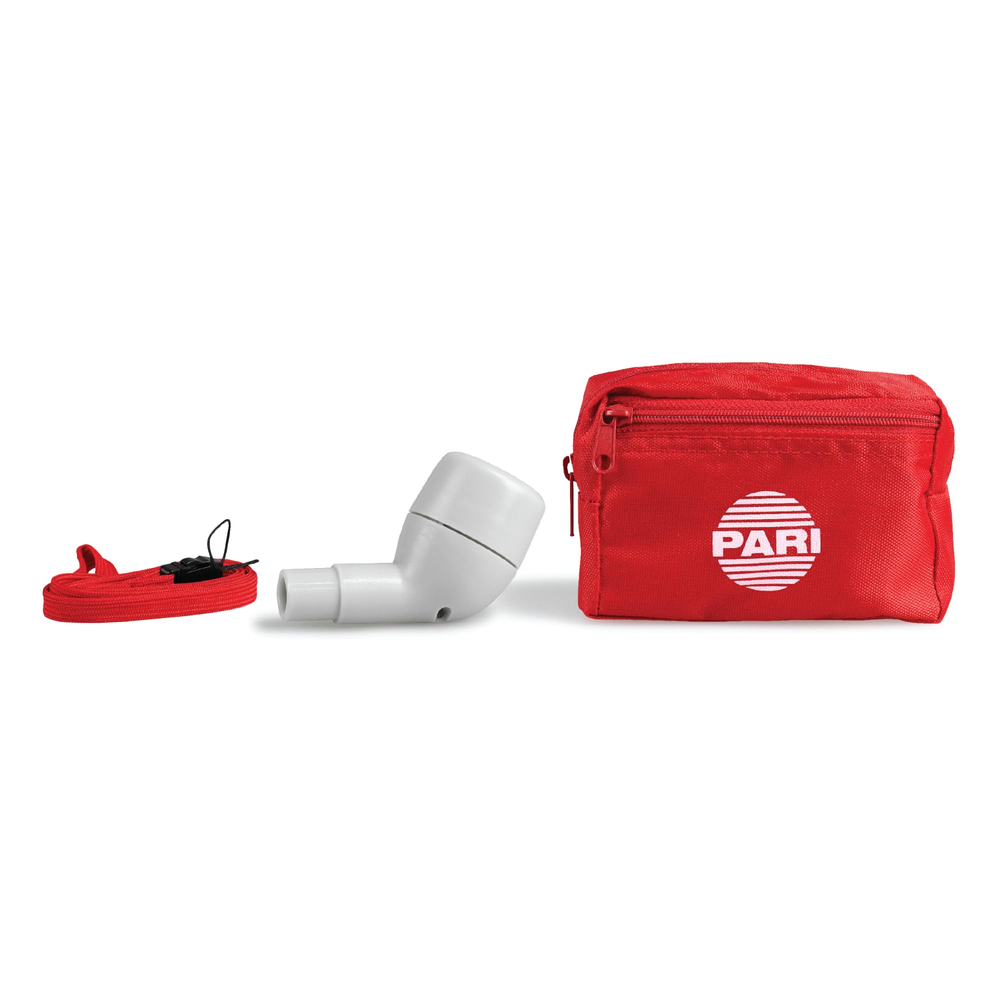 PARI O-PEP® - Atemtherapiegerät für Erwachsene & Kinder ab 5 Jahren | Zur Sekretmobilisierung, Stärkung der Atemwege und Reduzierung der Kurzatmigkeit. Inkl. Umhängeband Transporttasche