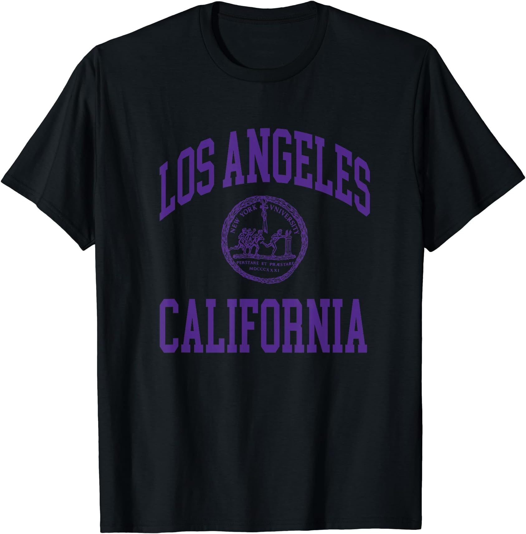LACI Los Angeles California Design ApparelLos Angeles NYU Summer Vacation Funny Gift T-Shirt