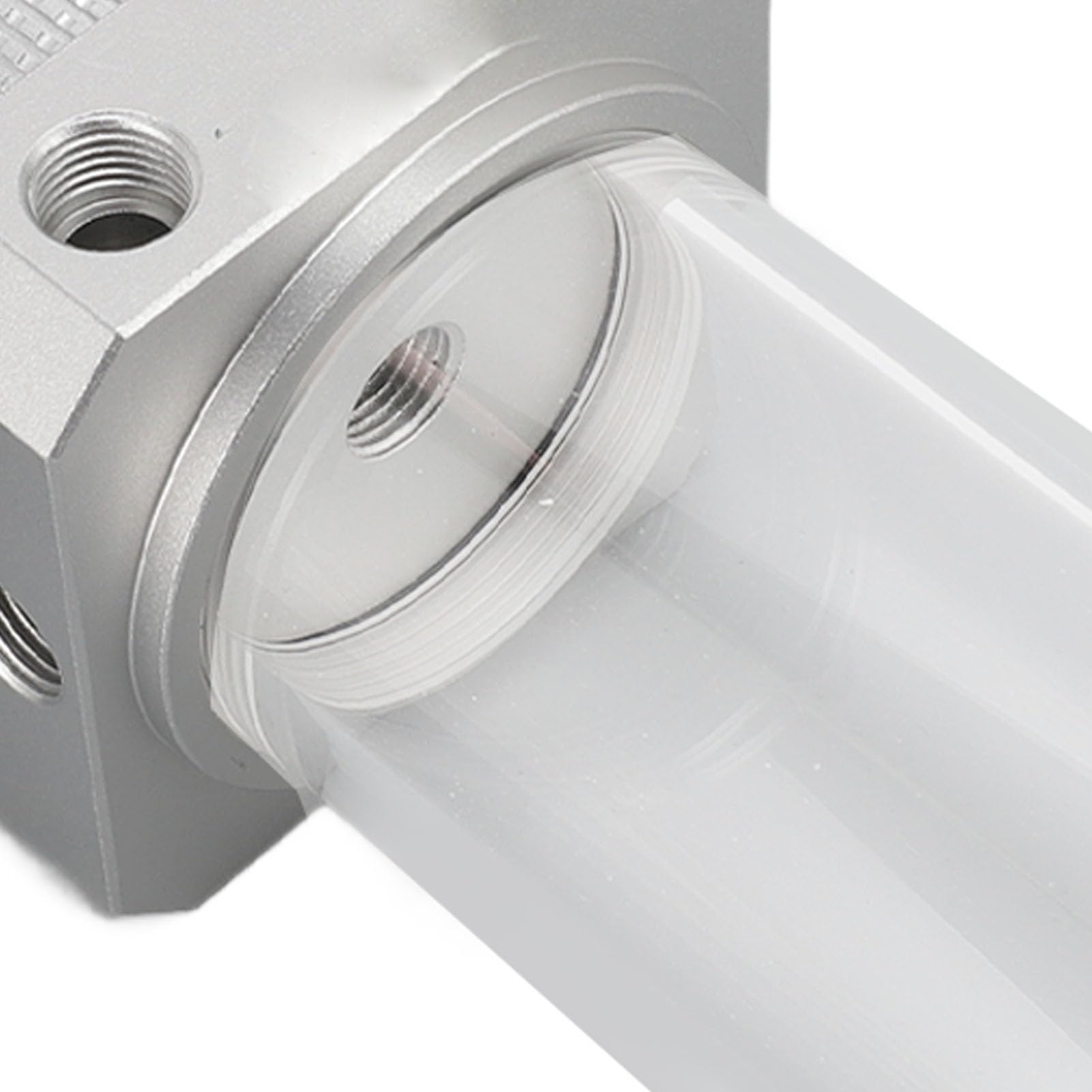 Pompa di Raffreddamento Ad Acqua per PC, Portata 1100 L/h Velocità 5900 Giri/min Controllo PWM Serbatoio Pompa D5 Combinato, Serbatoio per PC con Filettatura G1/4 Capacità di 200 Ml per di