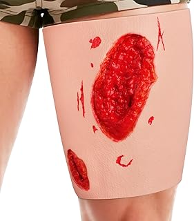 MedEduQuest Thigh Wound Packing Trainer Kit, Wound Packing Trainer for Educational Demonstration Only