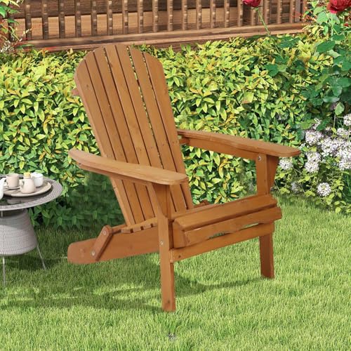 BORGEBY Solid Wood Adirondack Chair