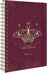 Agenda Planner Permanente Cosmos Borboleta Marsala