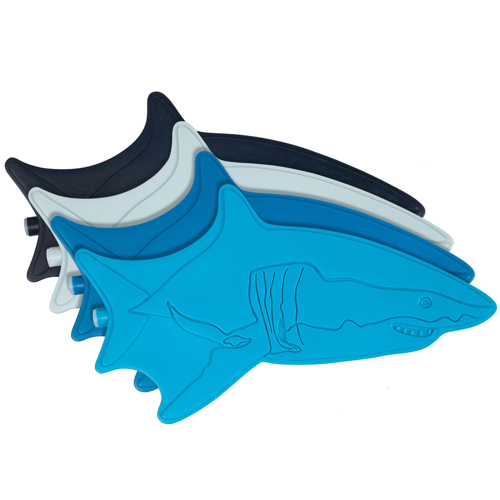 Pack de glace pour enfants Wildkin : 4 blocs réfrigérants fins motif requin