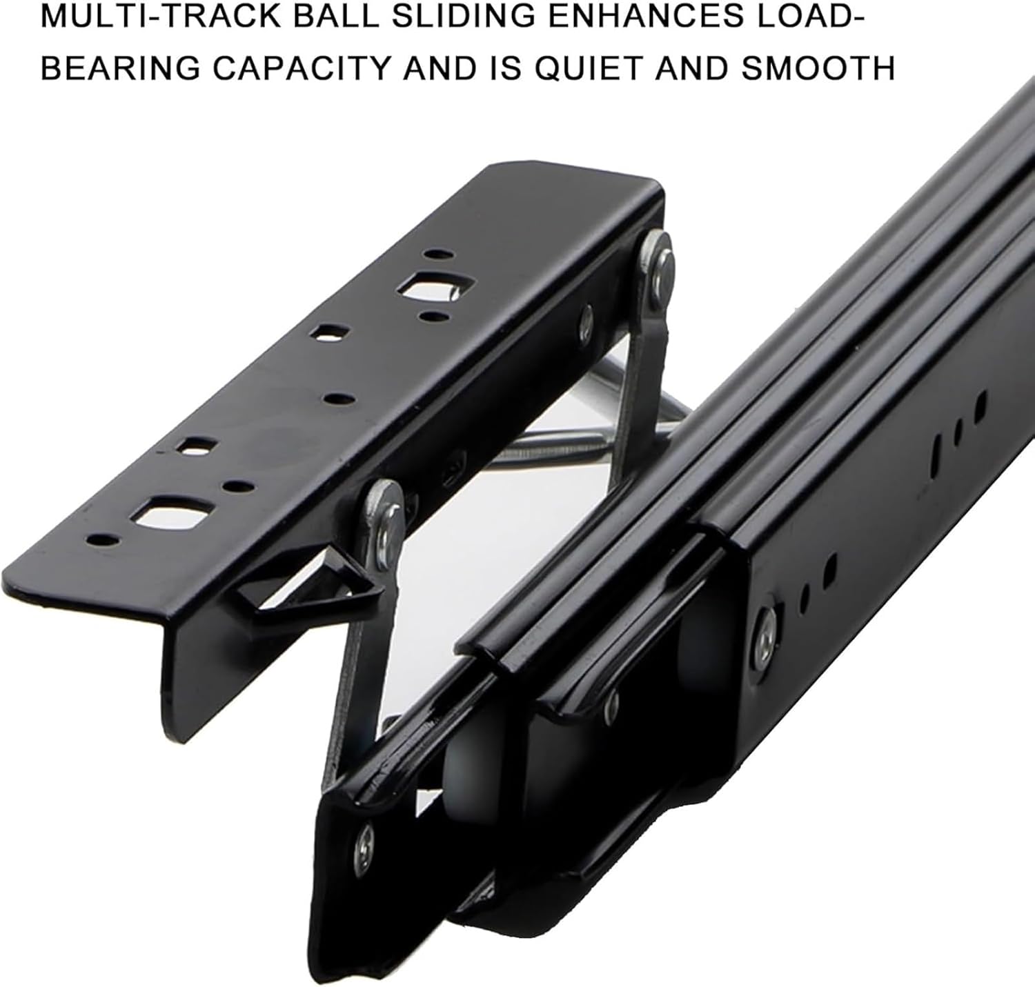 Heavy Duty Extendable Dining Table Slides - Folding Hardware Set for Cabinets, 42cm Lifting Rail, Create Extra Desktop Space, Ideal for Small Spaces and Dining Rooms