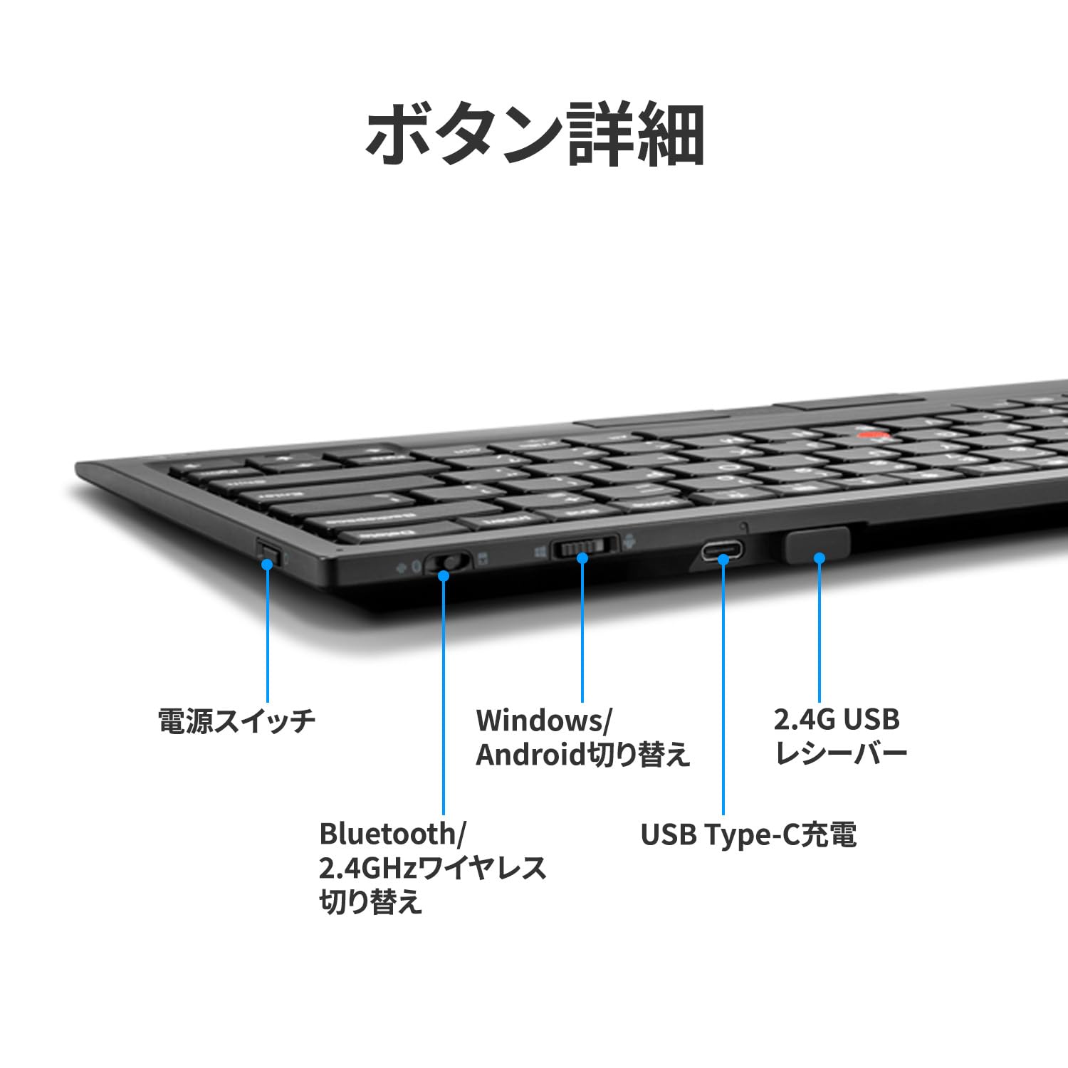 ThinkPad trackpoint keyboard Ⅱ Lenovo 616EoXSbZwL.jpg