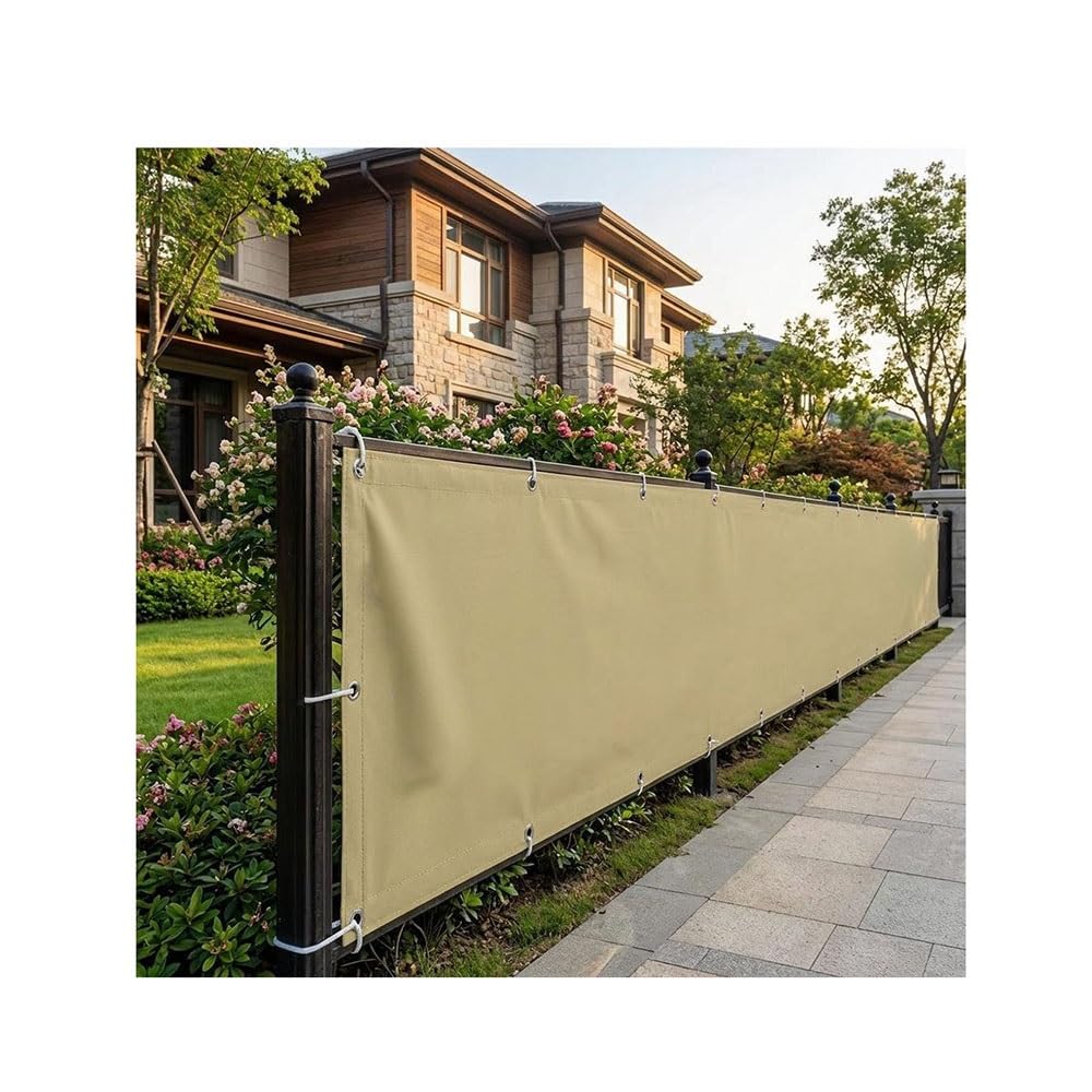 Fence Privacy Screen Mesh Panel Windproof Outdoor Balcony Cover(1.1x5m)
