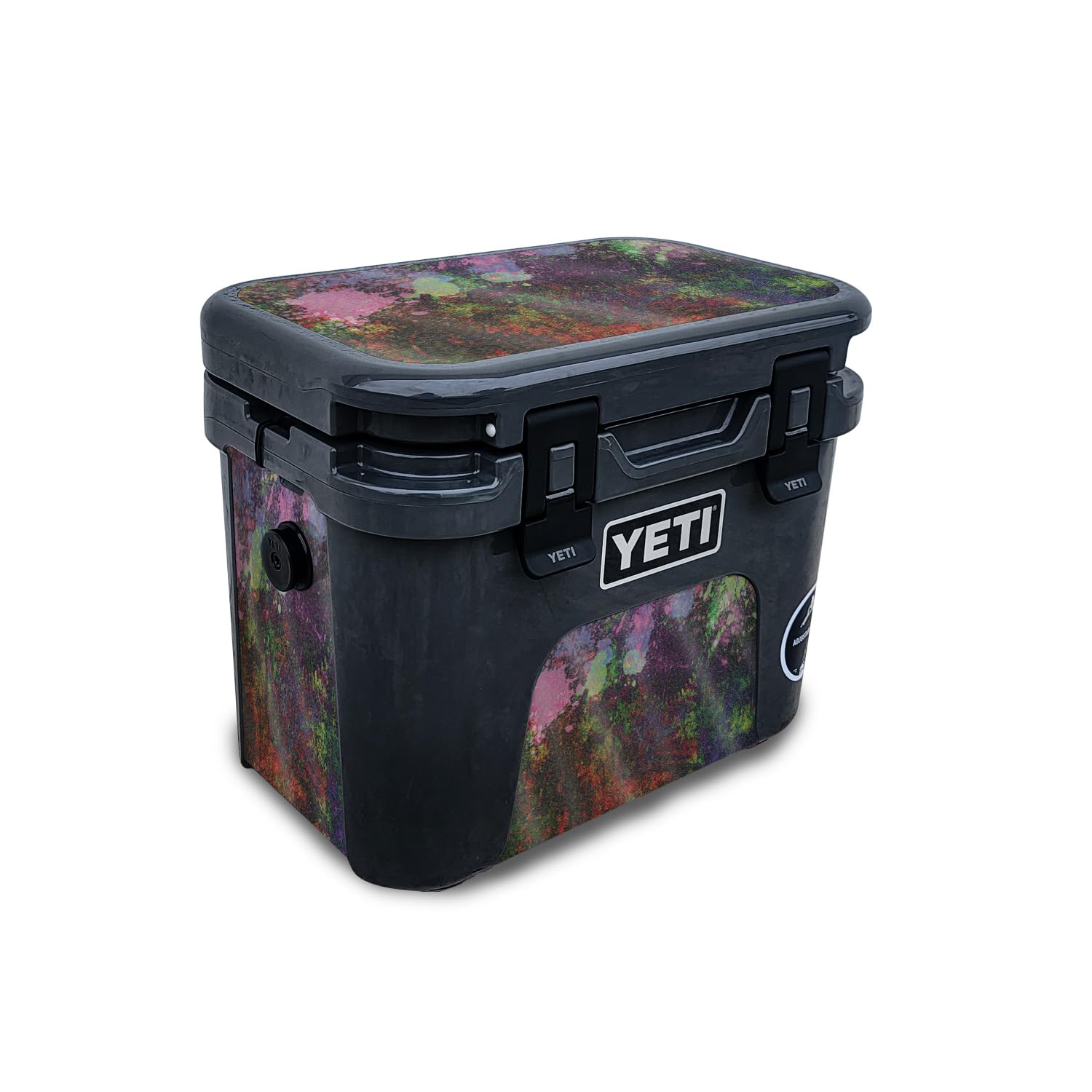 Glossy Glitter Skin Compatible with Yeti Roadie 15 Hard Cooler - Paint Drip - Premium 3M Vinyl Protective Wrap Decal Cover - Easy to Apply | Crafted in The USA by MightySkins