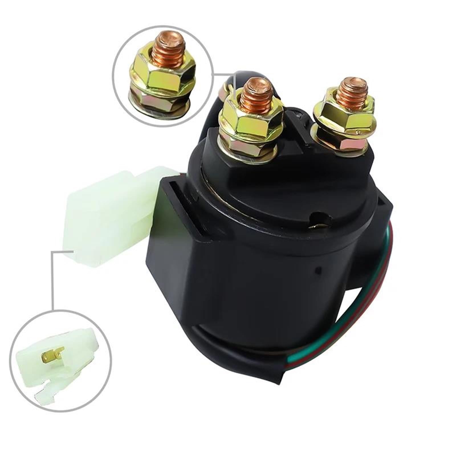 Relé De Solenoide Arranque Motocicleta Para Honda CB450 CB450SC Para Super Sport CB400 CB550 CB300 CB350 CB360 CB500(6pcs)