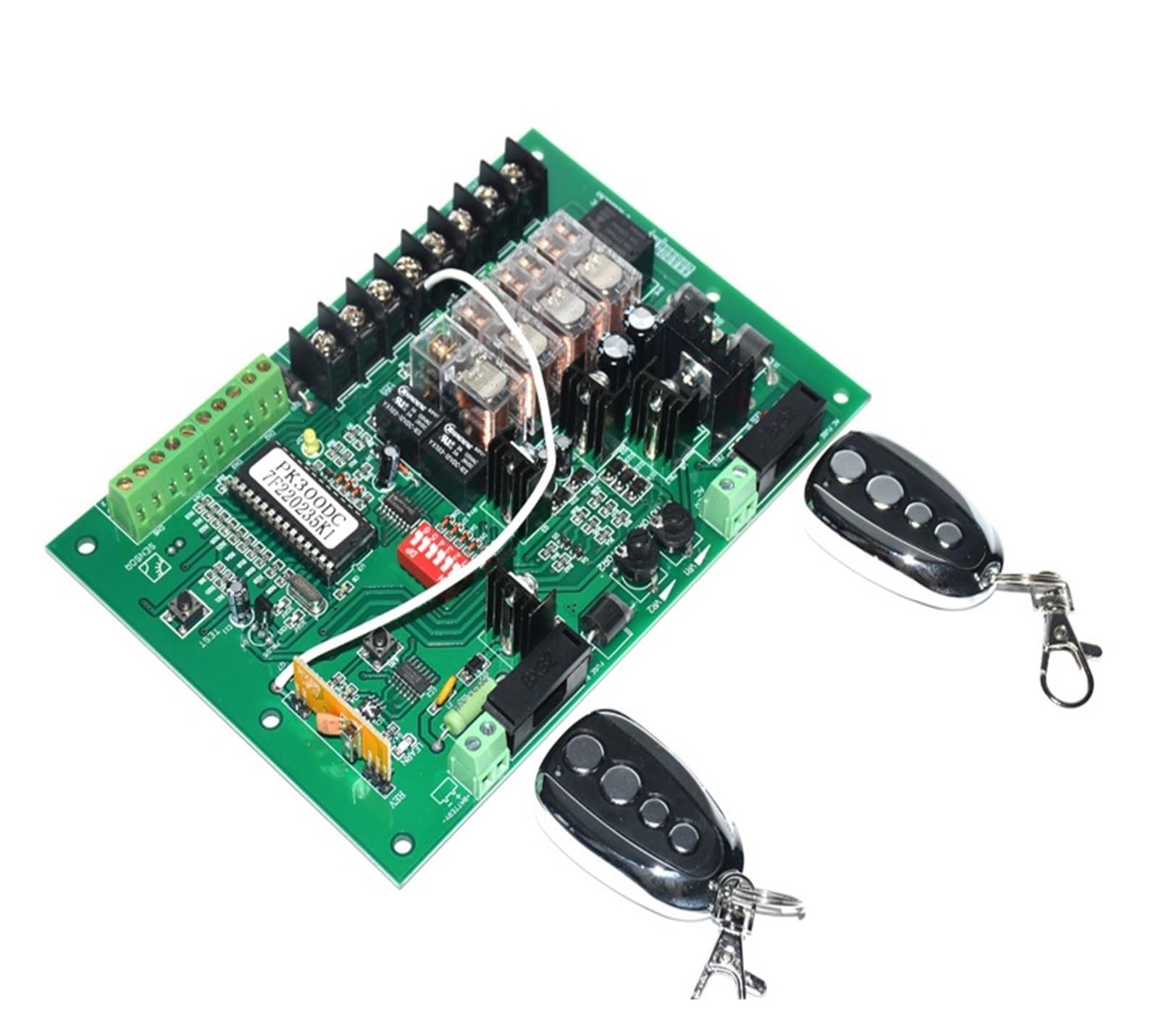 Scheda del circuito controller motore PCB della scheda madre dell'unità di controllo dell'apricancello for l'aprimotore cancello battente solare 24VDC(5 remote control kit)