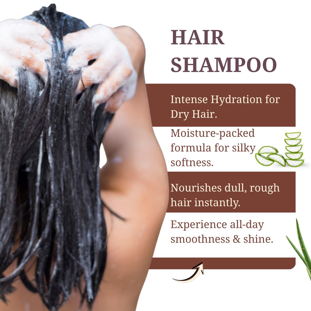 Shampoo| Hair Fall Control for Thicker Hair | Strengthening, Give Smooth & Strong Hair| Body Wash | Moisturizing For Softer, Smoother Skin| Body lotion & Shampoo combo pack 2L | For Men & Women 1