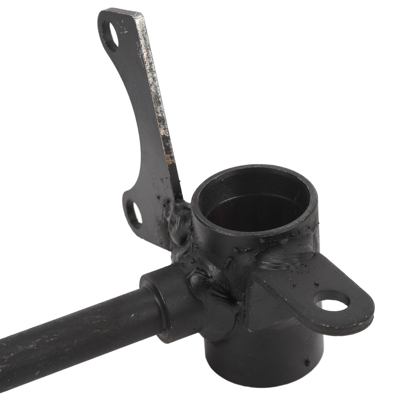 Bewinner Paire d'axes de Fusée de Direction de Roue Avant de 10 Mm, Alliage d'acier Haute Résistance avec Filetage M12, Compatibles pour les Quads Go Kart ATV de Moins de 110