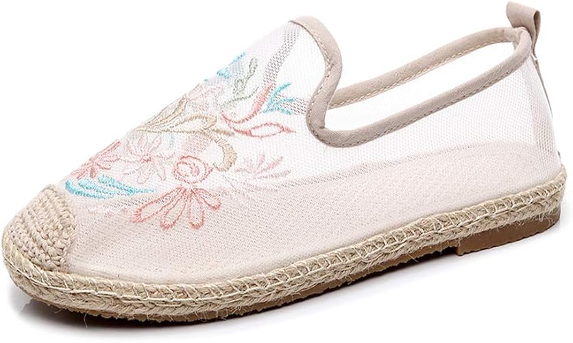 Amazon Aibao レディース ローファー スリッポン レースメッシュ 中華風 布靴 刺繍フラットシューズ 漢服靴 ダンス靴 可愛い 軽量 歩きやすい おしゃれ 妊婦 ママシューズ チャイナシューズ Aibao シューズ バッグ Amazon Aibao レディース ローファー スリッポン レースメッシュ 中華風 布靴 刺繍フラットシューズ 漢服靴 ダンス靴 可愛い 軽量 歩きやすい おしゃれ 妊婦 ママシューズ チャイナシューズ Aibao シューズ バッグ