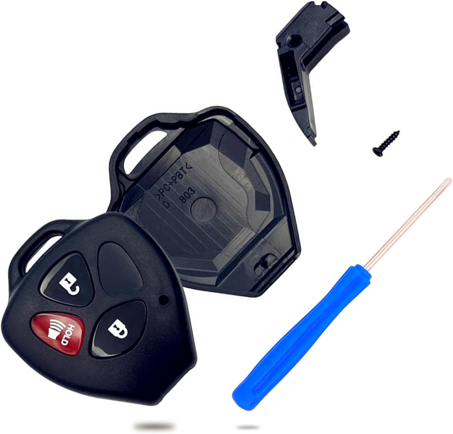 Amazon.com: Cutting Not Required - Key Fob Case Replacement for 2006 ...
