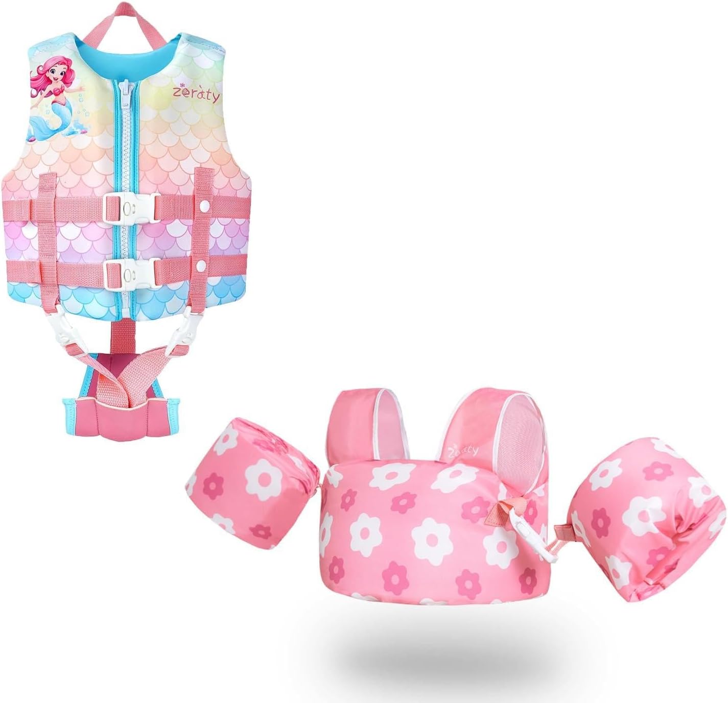 Zeraty Toddler Swim Vest and Arm Water Wings for Kids