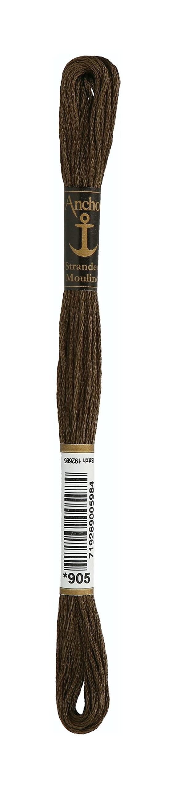 Anchor Six Strand Embroidery Floss 8.75 Yards-Tawny Dark 12 per Box — image 1