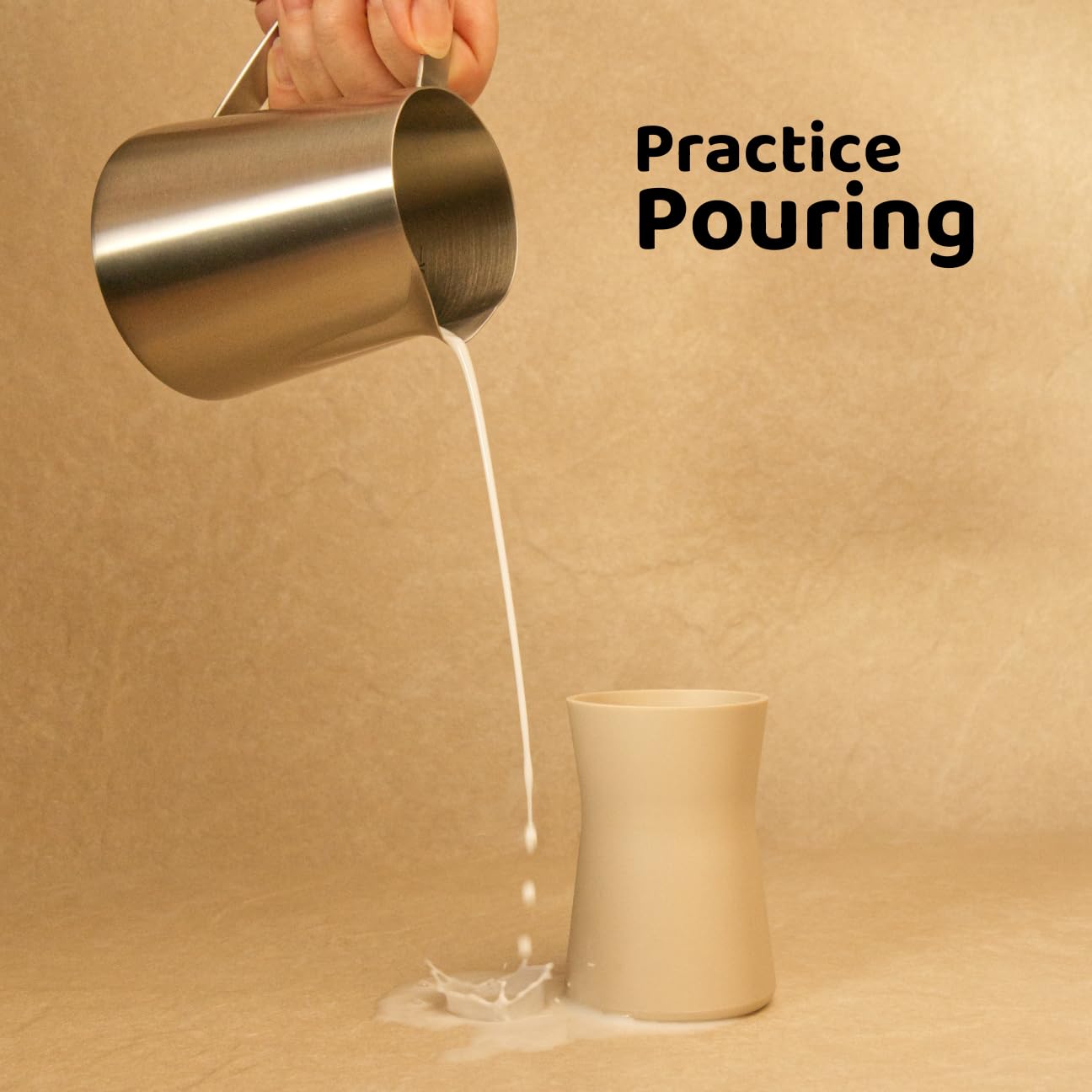 APLAINR Montessori Pitcher for Toddlers & Kids, Mini Stainless Steel Pitcher for Children, Small Milk & Water Jug for Montessori Pouring Practice, Personalize with Stickers, 11 fl oz, 3.8 inch High - Image 4