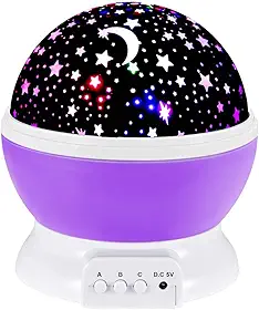 Presentes para meninas de 3 a 12 anos, projetor de estrelas, lâmpadas noturnas estreladas para quarto de criança, brinquedos para meninas de 3 a 12 anos, presentes para meninos de