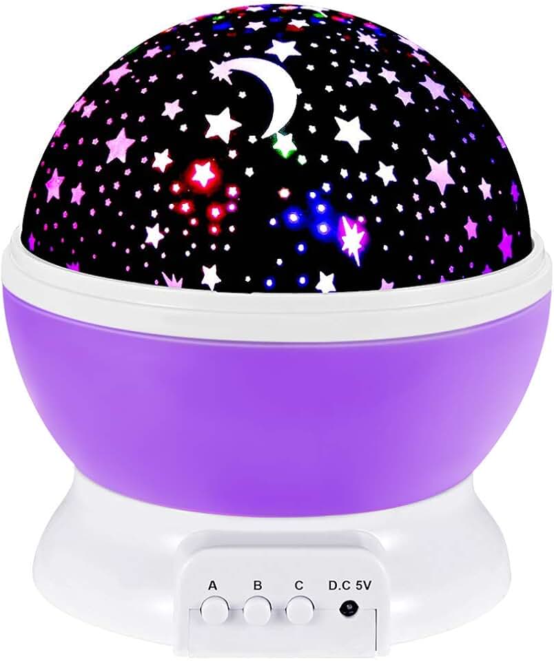 Presentes para meninas de 3 a 12 anos, projetor de estrelas, lâmpadas noturnas estreladas para quarto de criança, brinquedos para meninas de 3 a 12 anos, presentes para meninos de