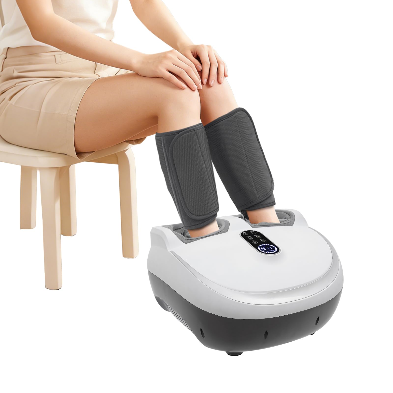 Fußmassagegerät 60W 5 Modi 9 Stufen Heizung Mit Fernbedienung Airbag