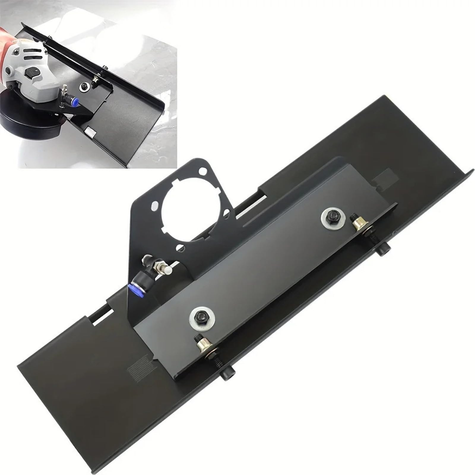 Soporte de amoladora angular para corte de chaflán de 45 grados, herramienta de corte, soporte de amoladora de chaflán de 45 grados