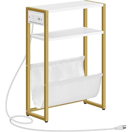 HOOBRO Narrow Side Table: Optimize Your Space with Style