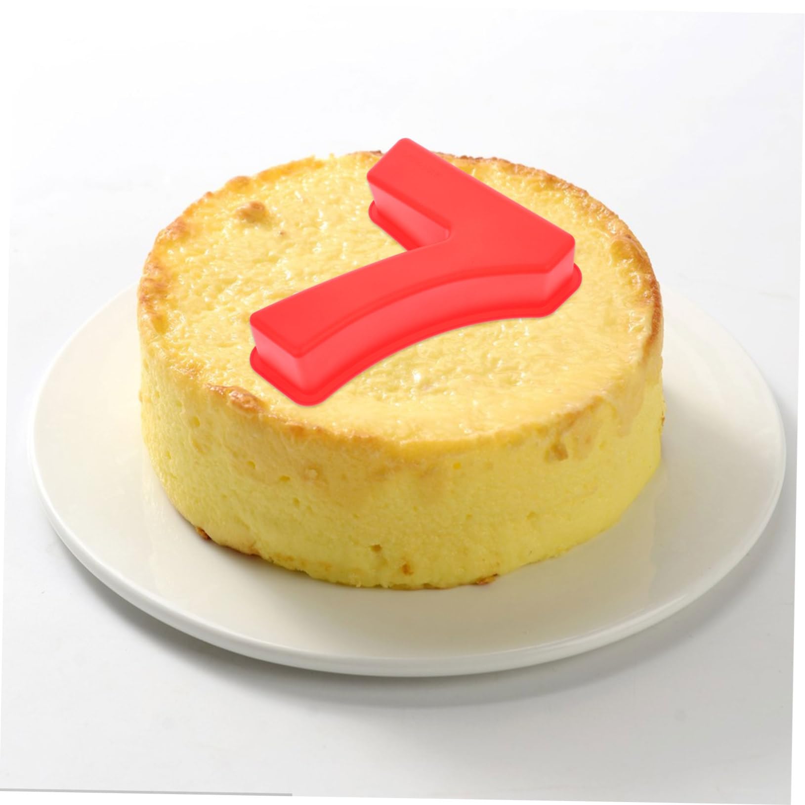PRETYZOOM 5St Backform Silikonform mutfak aksesuarları kuchen platte kuchen teller silikon molds tosteter kleine Kuchenform Bäckerei-Backwerkzeug Anzahl Kuchenform Backzubehör Kieselgel rot