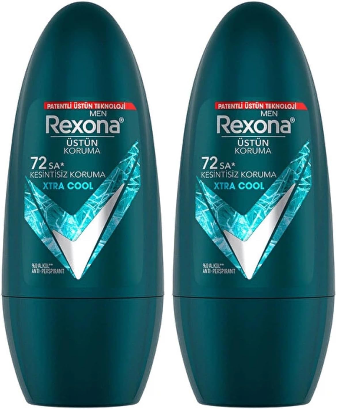 Rexona Men MotionSense Erkek Roll On Deodorant Xtra Cool 50 ml (2 paketi)