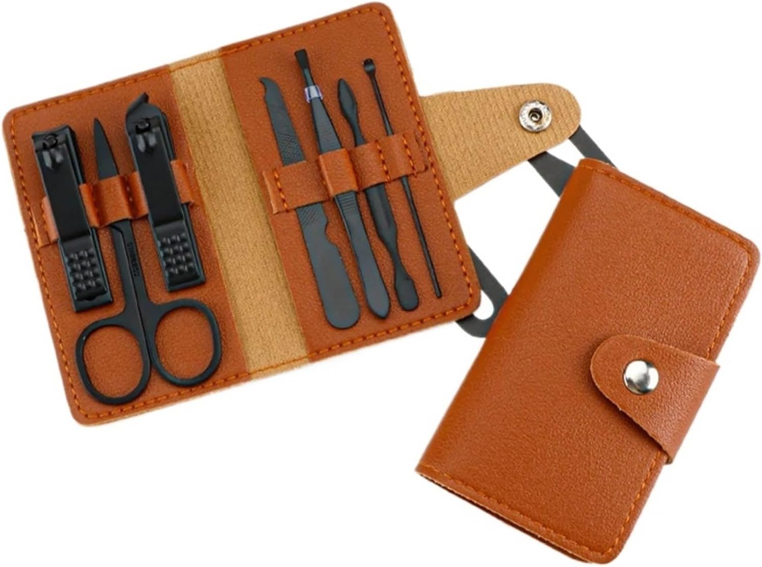 ネイルカッターキット7ピースネイルクリッパーセット完全セットの家庭用ネイルクリッパーマニキュアとビューティーツールポータブルネイルク