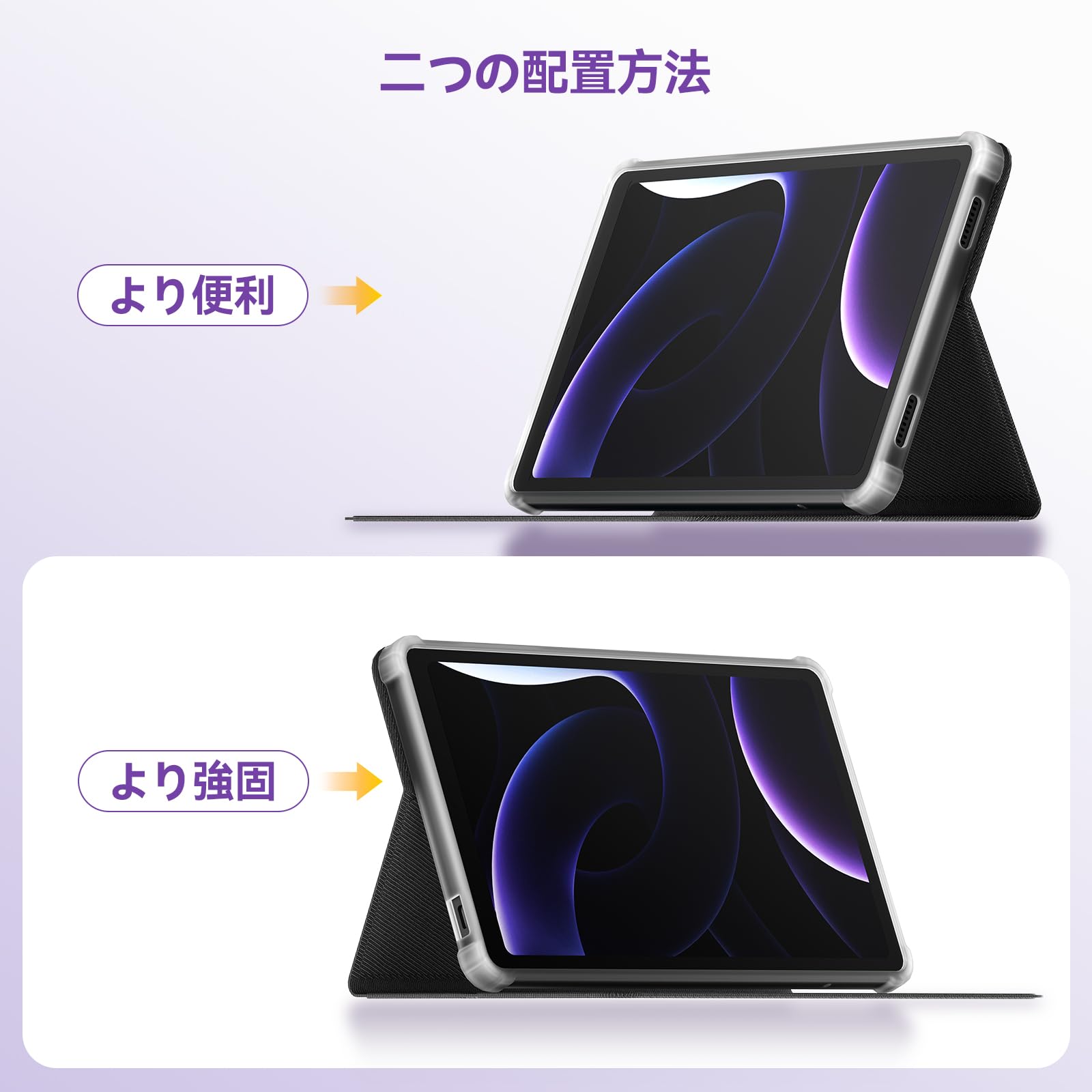 Amazon.co.jp: Headwolf 専用タブレットケース 8.7インチ対応 撥水加工