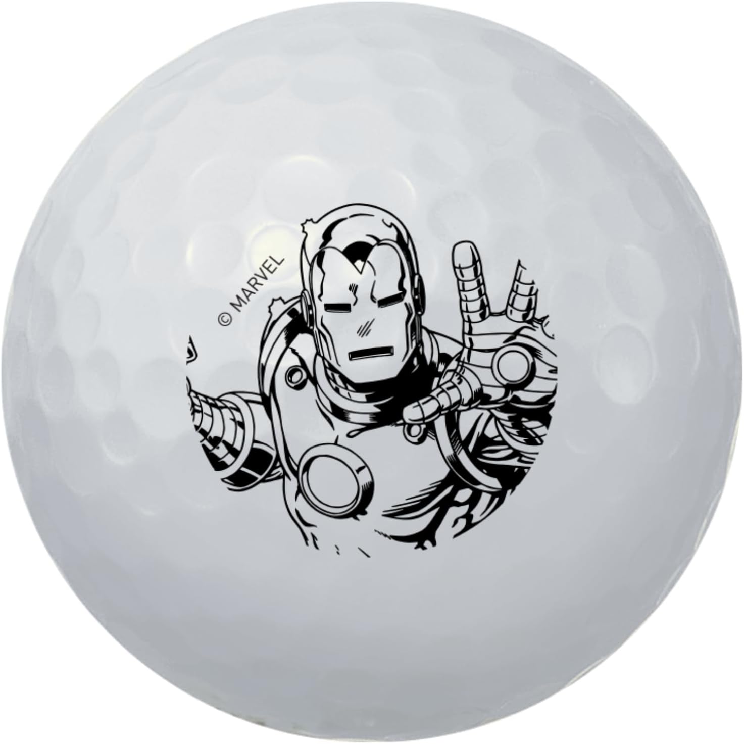 Volvik x Marvel, Power Soft - The Avengers Dozen Golf Balls, White